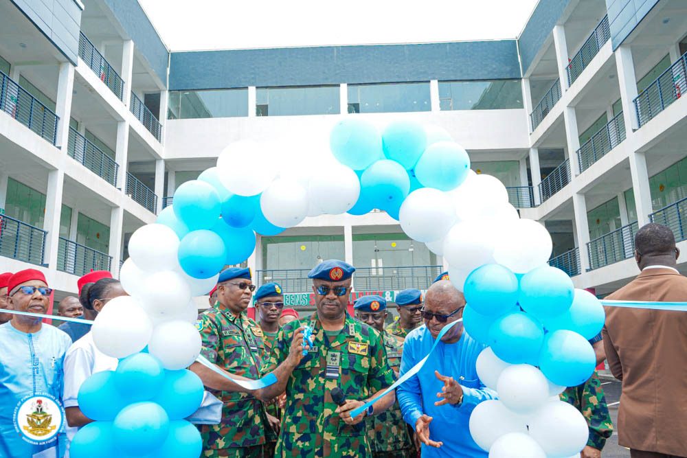 Air Force inaugurates quarters, sports complex in Abuja, Nasarawa State