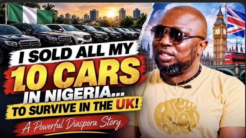 🚨 HE SOLD ALL HIS 10 CARS IN NIGERIA TO SURVIVE IN THE UK! 😢🇳🇬🇬🇧