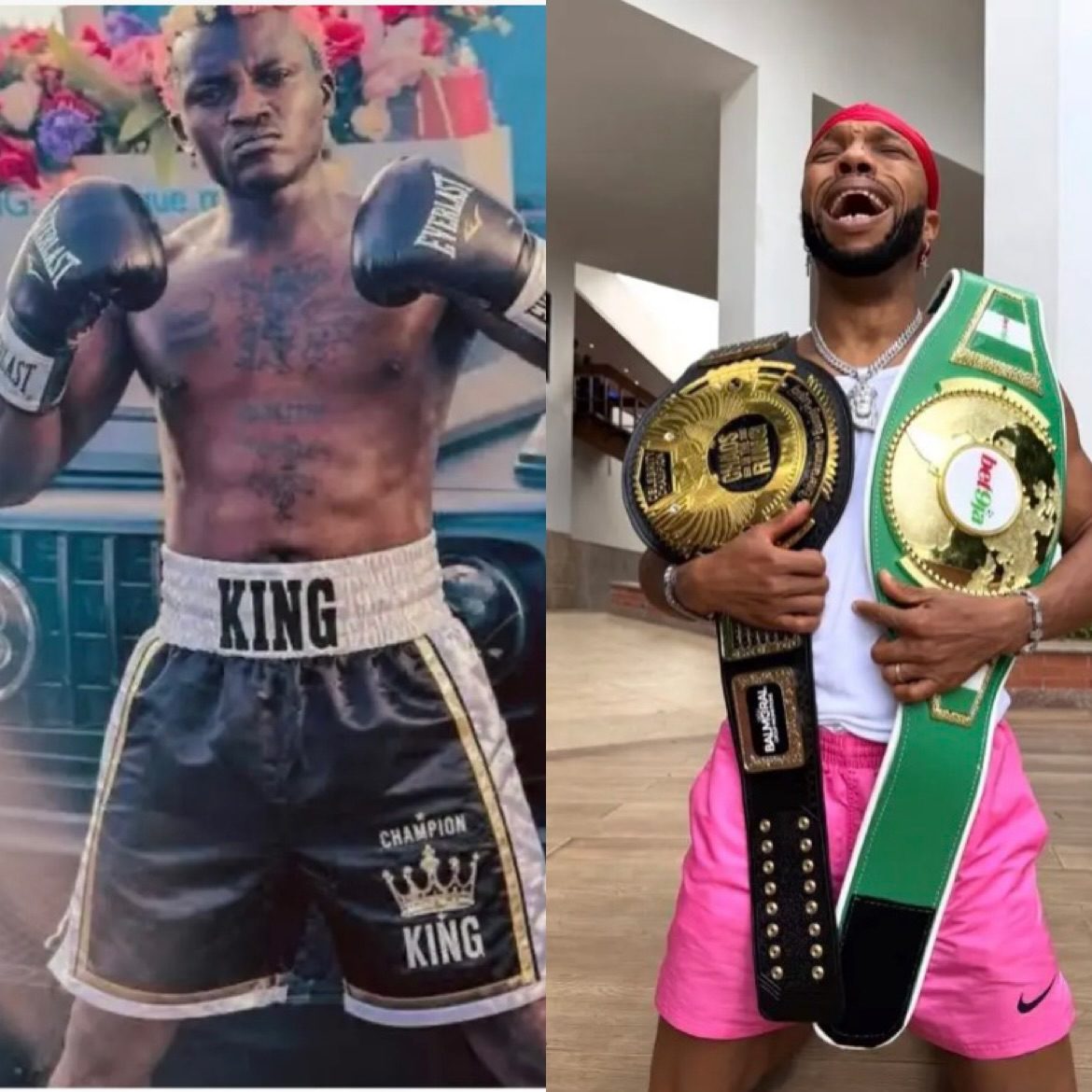 Charles Okocha defeats Portable in celebrity boxing showdown