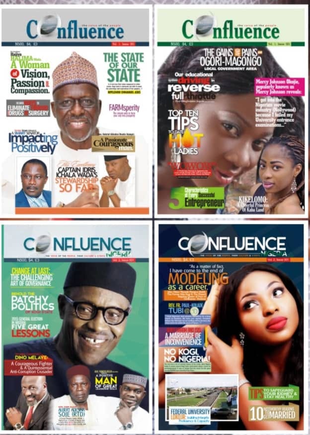 Confluence Nigeria Magazine cover