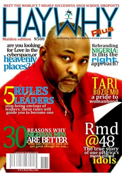 A second Haywhy Plus Magazine cover