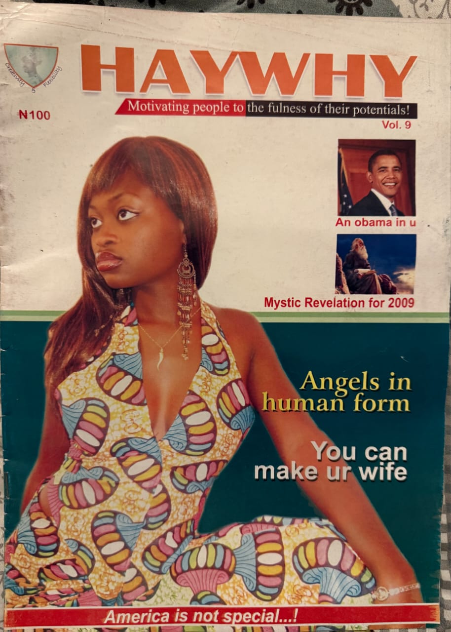 Haywhy Magazine cover