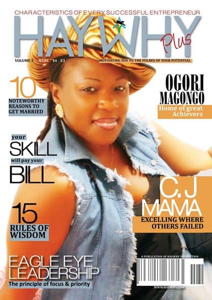 Haywhy Plus Magazine cover