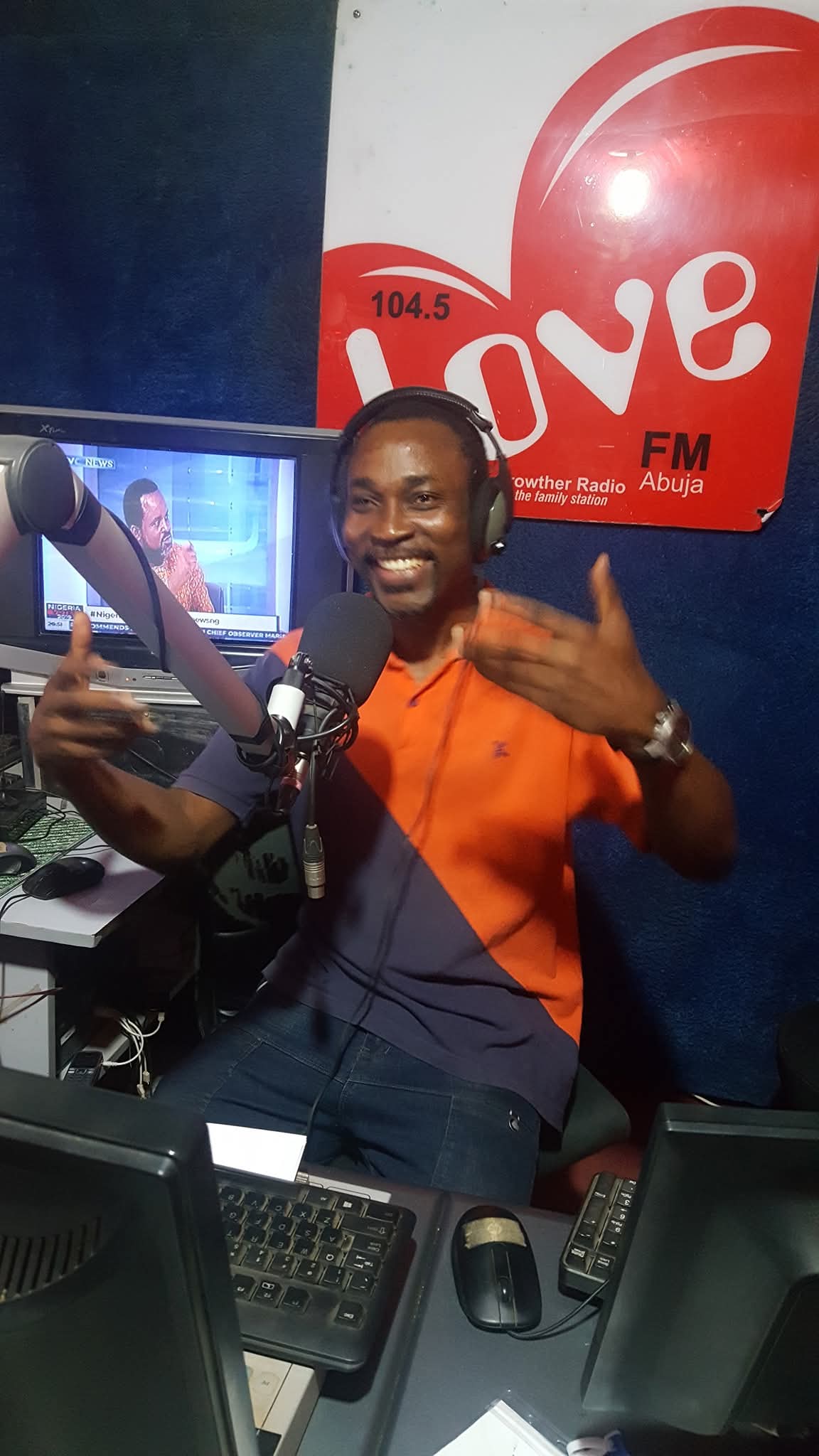 Love FM 104.5 Abuja studio