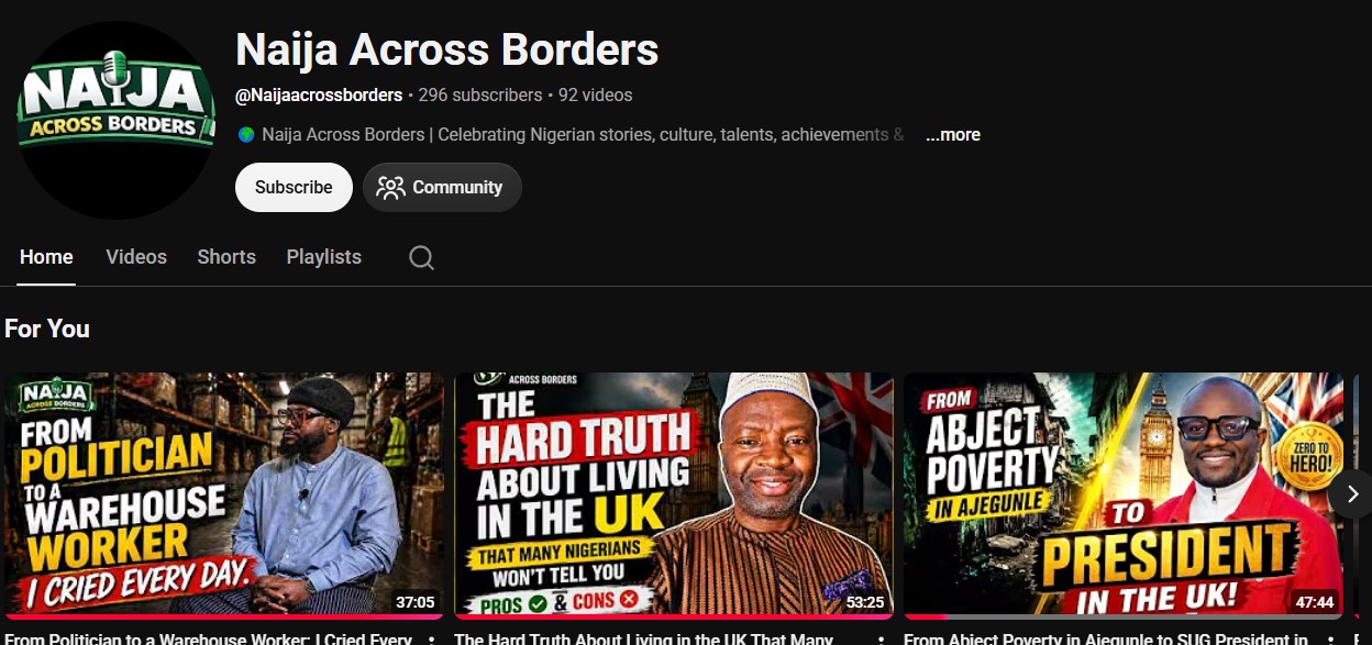 Naija Across Borders media feature
